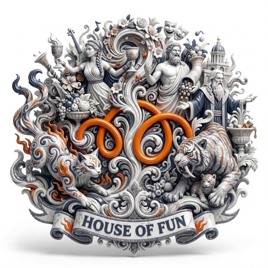 House of Fun crest