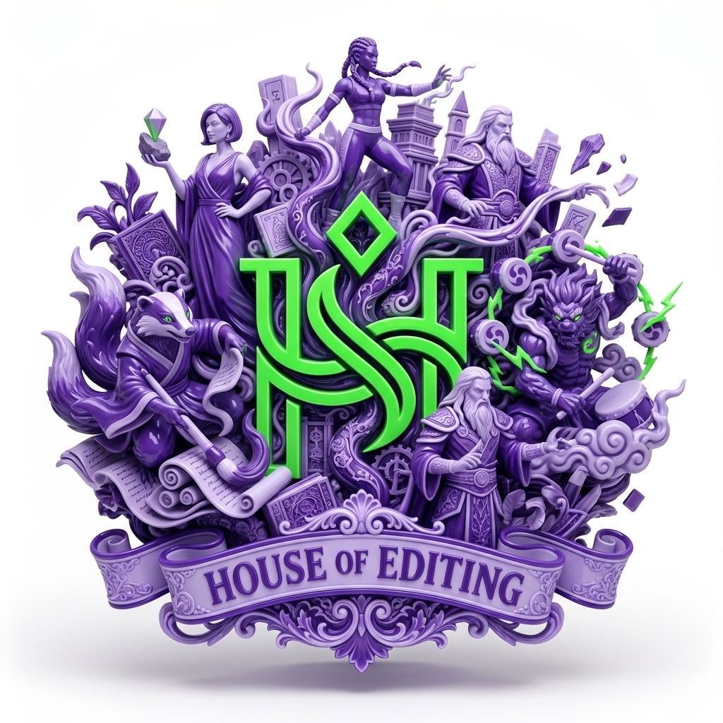 House of Editing crest